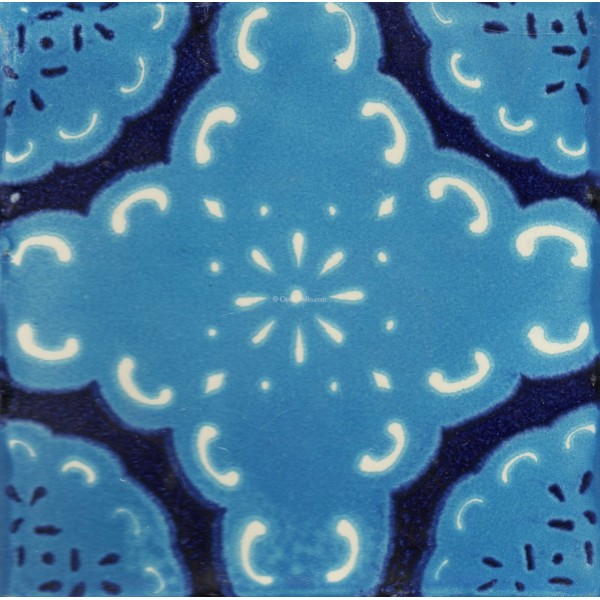 Ceramic Frost Proof Tile Nube Azul